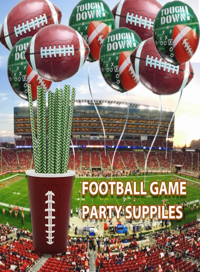 EaciTown Football Beverage Cups - Game Day & Party Cups (30) With Football Design, Perfect for Birthdays & Baby Showers - Image 4